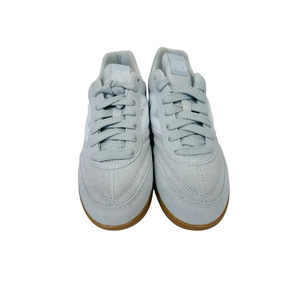 New Balance RC42 Grey White Gum Suede Shoes Sneaker Women's 9 Low Top NWB
